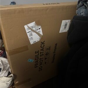 Brown Jersey Display Frame ( NEW STILL IN BOX)